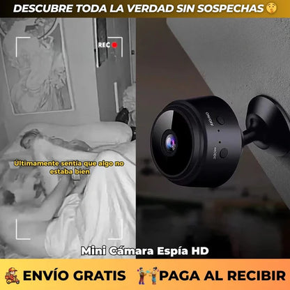Mini Cámara Espía Full HD 4K UltraVision™ - Descubre la VERDAD 👀